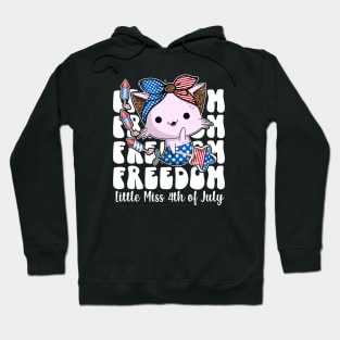 Little miss 4th of July Hoodie